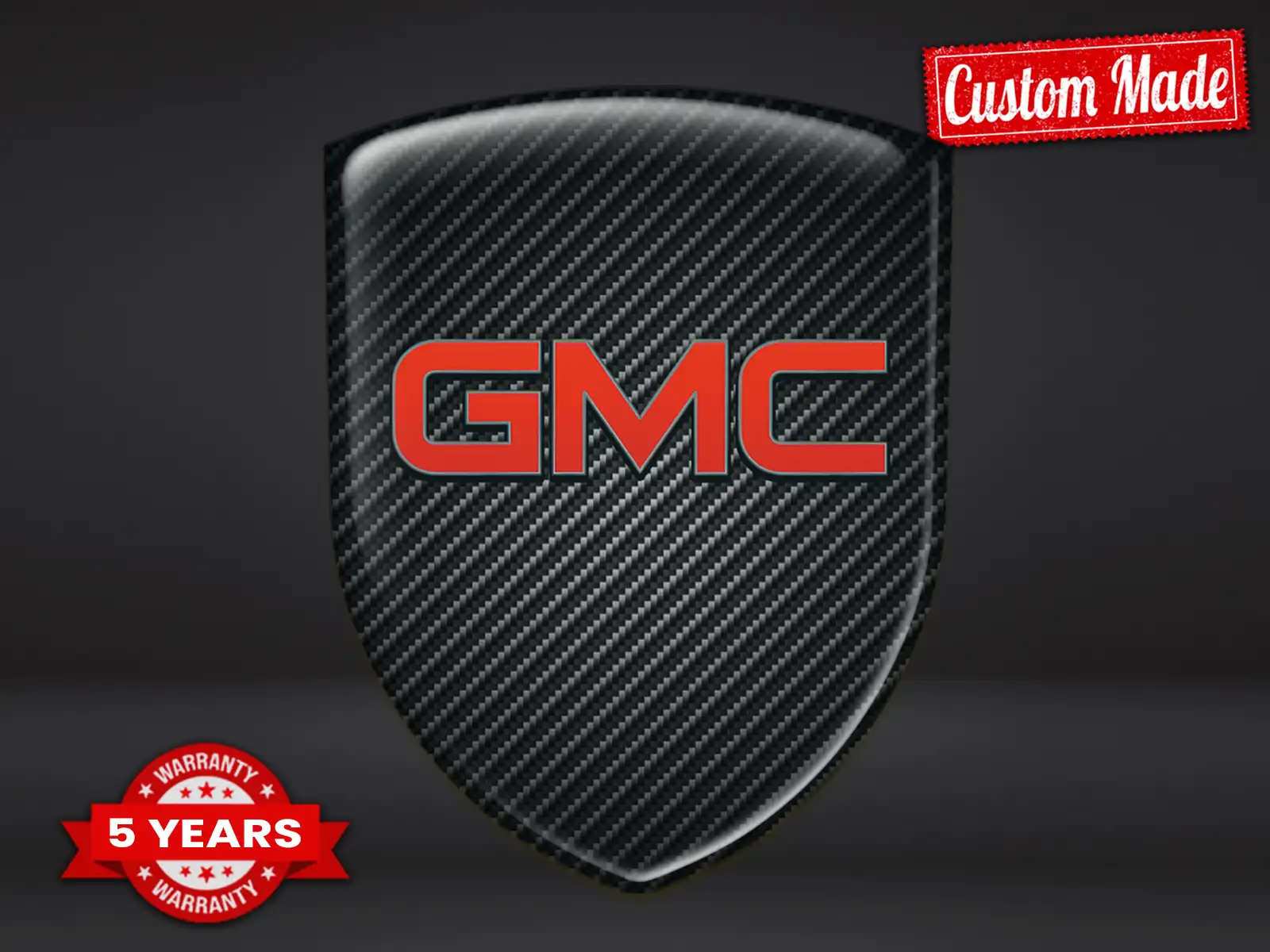 GMC Pegatinas Negocio Personalizadas Resistentes Limitadas